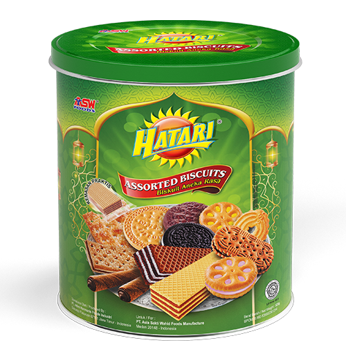 Hatari Assorted Biscuit (Bulat)